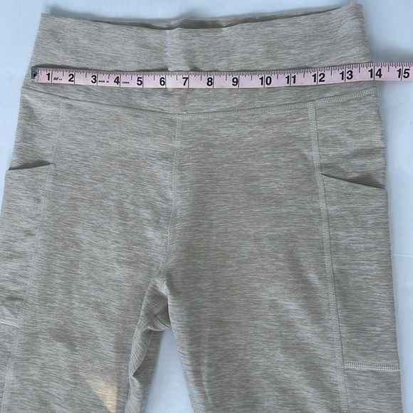 Abercrombie & Fitch Heather Light Tan Leggings Medium - Picture 13 of 17